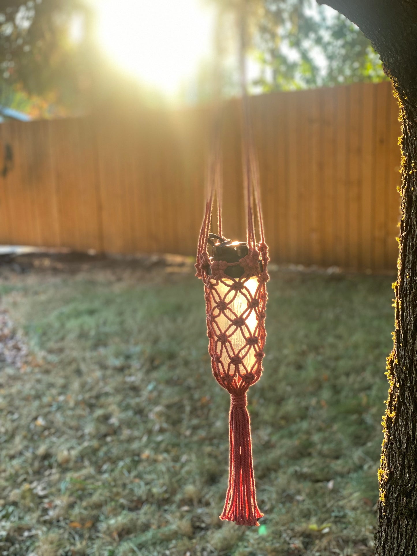 Water Bottle Holder | Macrame Sling | Boho Wearable