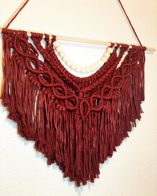 Macrame Wall Hanging | Boho Decor | Farmhouse Style | Ms. Miranda