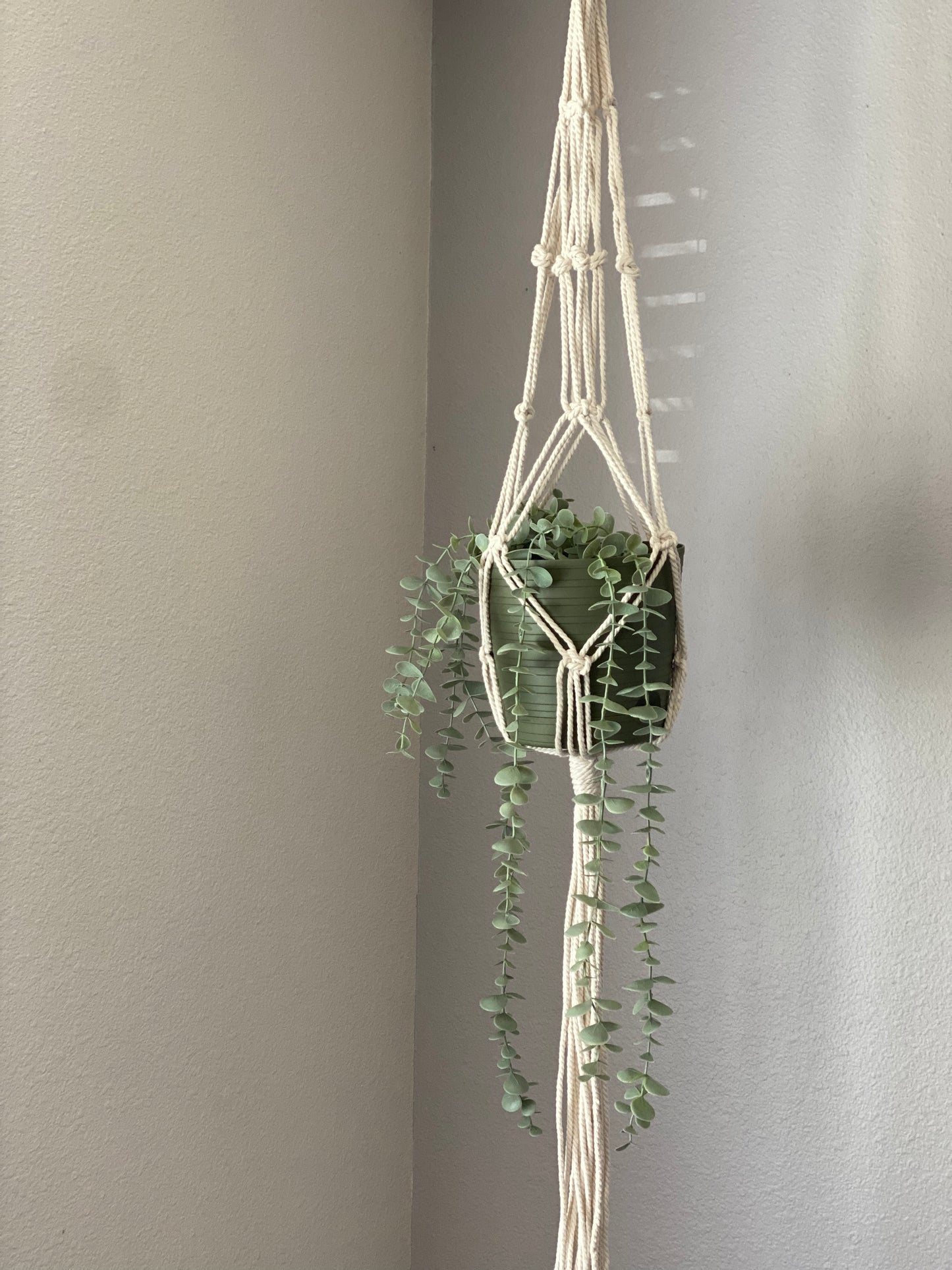 Macrame Plant Hanger | Plant Basket | Boho | Simple