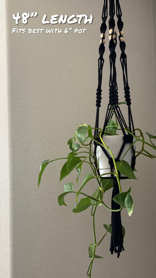 Macrame Plant Hanger | Plant Basket | Boho | Knot